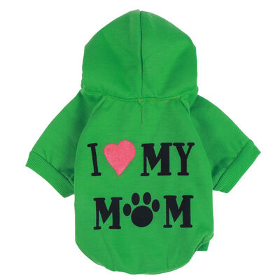 I LOVE MOM Print Pet Coat Dog Jacket Autumn Winter Clothes Puppy Cat Sweater Clothing Coat Apparel with Cap
I LOVE MOM Print Pet Coat Dog Jacket Autumn Winter Clothes Puppy Cat Sweater Clothing Coat Apparel with Cap