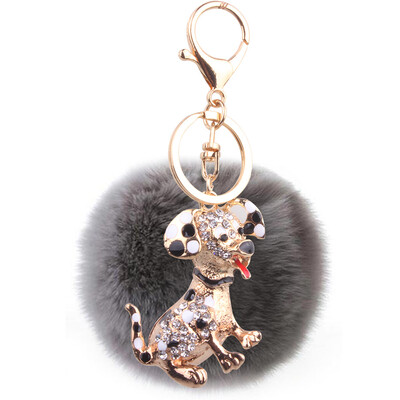 Dog year 12 Zodiac Rex Rabbit fur ball puppy pendant New plating alloy key chain bag ornaments
Dog year 12 Zodiac Rex Rabbit fur ball puppy pendant New plating alloy key chain bag ornaments