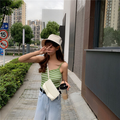 crop top women Summer Fashion Concise Sweet All-match Sexy Striped Sleeveless Slim Fit Camisoles
crop top women Summer Fashion Concise Sweet All-match Sexy Striped Sleeveless Slim Fit Camisoles