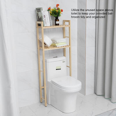 Greensen 2-Tier Wood Construction Storage Shelf Rack Over Toilet Compact Bathroom Organizer
Greensen 2-Tier Wood Construction Storage Shelf Rack Over Toilet Compact Bathroom Organizer