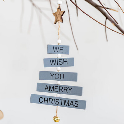 Tailored Christmas Tree Decor Letter Pendant Home Wooden Hanging Christmas Decoration
Tailored Christmas Tree Decor Letter Pendant Home Wooden Hanging Christmas Decoration