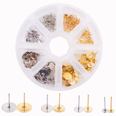 PH PANDAHALL 200pcs Mixed Color Stainless Steel Flat Round Blank Peg & Post Ear Studs Findings
PH PANDAHALL 200pcs Mixed Color Stainless Steel Flat Round Blank Peg & Post Ear Studs Findings