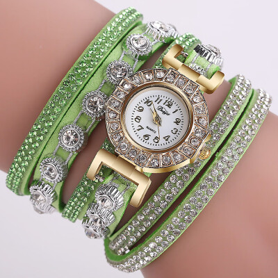 European new style circle bracelet watch Korean velvet full diamond alloy womens fashion watch
European new style circle bracelet watch Korean velvet full diamond alloy womens fashion watch