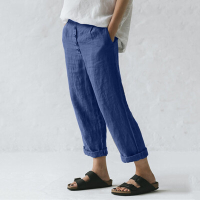 Tailored Women Casual Solid Cotton Linen Pants Trousers Button Loose Wide Leg Pants
Tailored Women Casual Solid Cotton Linen Pants Trousers Button Loose Wide Leg Pants
