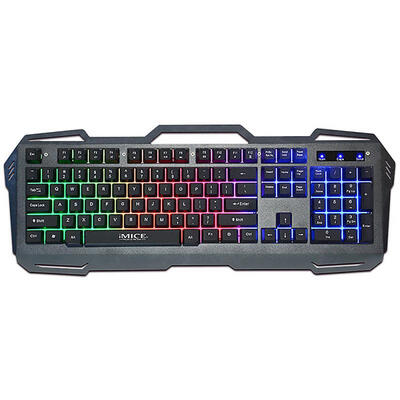 AK-400 Backlit Gaming Keyboard Wired USB Metal Panel Keyboards For Desktop Laptop Gamer
AK-400 Backlit Gaming Keyboard Wired USB Metal Panel Keyboards For Desktop Laptop Gamer