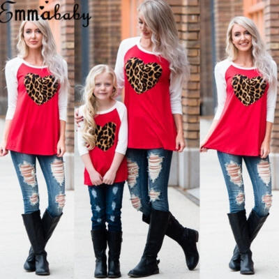 New Leopard Mother Daughter Women Girls Tops Family Matching Long Sleeve Plaid T-Shirt
New Leopard Mother Daughter Women Girls Tops Family Matching Long Sleeve Plaid T-Shirt