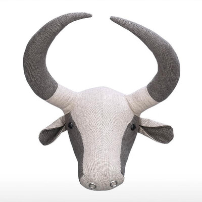 Tooarts Buffalo Head Wall Hanging Cartoon Animal Head Wall Decor Room Decoration Quality Cotton Hemp Material Childlike Ornament
Tooarts Buffalo Head Wall Hanging Cartoon Animal Head Wall Decor Room Decoration Quality Cotton Hemp Material Childlike Ornament