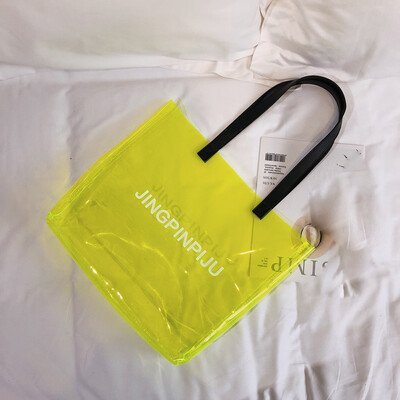 Tailored Fashion Girl Transparent Jelly Large Capacity Shoulder Bag Beach Bag Handbag
Tailored Fashion Girl Transparent Jelly Large Capacity Shoulder Bag Beach Bag Handbag