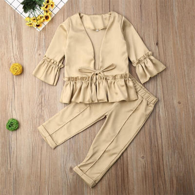 Newborn Baby Girls Cute Solid Color Long Sleeve T-shirt TopsLong Pants Toddler Kids Pajamas Set
Newborn Baby Girls Cute Solid Color Long Sleeve T-shirt TopsLong Pants Toddler Kids Pajamas Set