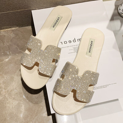 Slippers summer summer one-in-one fashionable flat-bottomed sand slippers for holiday
Slippers summer summer one-in-one fashionable flat-bottomed sand slippers for holiday