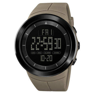 SKMEI Big Round Dial Digital Wristwatch Sports Mens Watch With Double Time Display Calendar Stopwatch Function
SKMEI Big Round Dial Digital Wristwatch Sports Mens Watch With Double Time Display Calendar Stopwatch Function