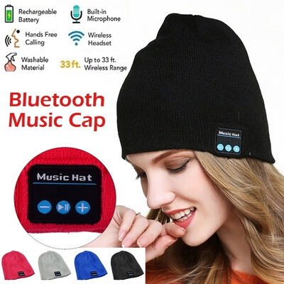 Wireless Bluetooth Smart Cap Winter Cotton Knitted Music Hat with Headset Keep Warm for Men Women 4 Colors
Wireless Bluetooth Smart Cap Winter Cotton Knitted Music Hat with Headset Keep Warm for Men Women 4 Colors