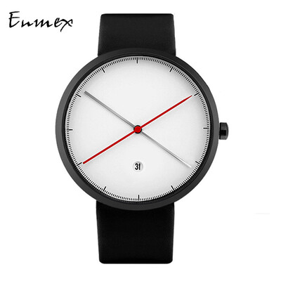 The Creative Design of Qixi Festivals Gift Enmex is minimalist two-needle western style watch Bauhaus style watch
The Creative Design of Qixi Festivals Gift Enmex is minimalist two-needle western style watch Bauhaus style watch