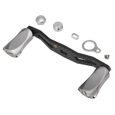 Lixada Fishing Reel Parts Accessory Carbon Fiber Rocking Handle Aluminum Alloy Handle Grip Ends for Baitcasting Reel Fishing Acces
Lixada Fishing Reel Parts Accessory Carbon Fiber Rocking Handle Aluminum Alloy Handle Grip Ends for Baitcasting Reel Fishing Acces
