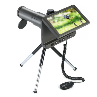 1080P 50X Digital Telescope Camera 5" LCD Portable 14MP Video Photo Recorder Monocular with Mini Tripod High Magnification Single
1080P 50X Digital Telescope Camera 5" LCD Portable 14MP Video Photo Recorder Monocular with Mini Tripod High Magnification Single
