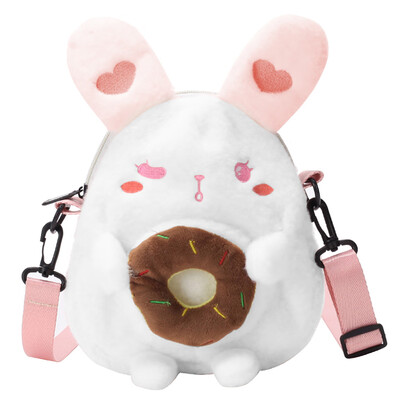 Tailored Womens Fashion Coin Purse Rabbit Donut Bag Plush Casual Zipper Shoulder Bag
Tailored Womens Fashion Coin Purse Rabbit Donut Bag Plush Casual Zipper Shoulder Bag