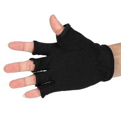 Saidsome Fingerless Exposed Men&Women Breathable Fishing Glove Anti Slip 5 Cut Glove fishing bait fishing lure