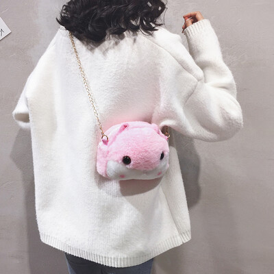 Ugly cute small bag female 2019 new autumn&winter wild cute girl chain bag tide plush shoulder Messenger bag
Ugly cute small bag female 2019 new autumn&winter wild cute girl chain bag tide plush shoulder Messenger bag