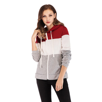 Roseonmyhand Women Long Sleeve Autumn Winter Patchwork Zipper Hoodies Top Blouse Tracksuits
Roseonmyhand Women Long Sleeve Autumn Winter Patchwork Zipper Hoodies Top Blouse Tracksuits