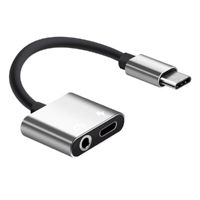 2 in 1 Type-C Audio Charging Adapter Type C to 35mm Earphone for Listening Music Charging USB-C Converter For Letv 2 Xiaomi Huawe
2 in 1 Type-C Audio Charging Adapter Type C to 35mm Earphone for Listening Music Charging USB-C Converter For Letv 2 Xiaomi Huawe