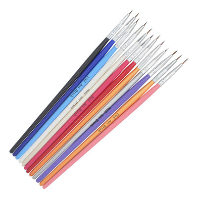 〖Follure〗Women Gel Nail Brush Nail Tools Brush Set Flower Pen Fan Pen Dizzy Pen