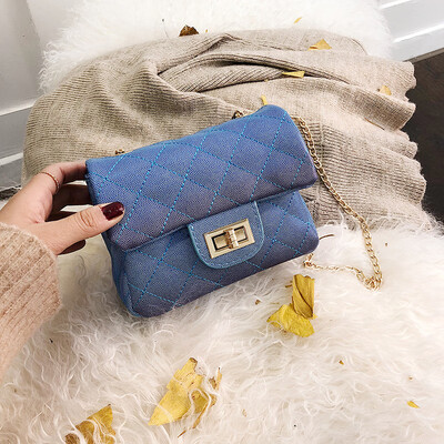 Qiao Bani 2019 spring new Korean ins fashion trend rhombic chain small fragrance single shoulder diagonal handbag
Qiao Bani 2019 spring new Korean ins fashion trend rhombic chain small fragrance single shoulder diagonal handbag