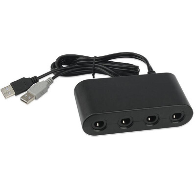 USB Adapter Converter 4 Ports for GC GameCube to for Wii U PC Nintendo Switch Controller
USB Adapter Converter 4 Ports for GC GameCube to for Wii U PC Nintendo Switch Controller