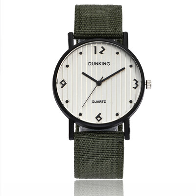 Sports military watch mens personality digital striped stone