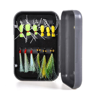 12pcs Fly Fishing Lure Flies Trout Lures Artificial Fishing Lures Bait with Waterproof Box
12pcs Fly Fishing Lure Flies Trout Lures Artificial Fishing Lures Bait with Waterproof Box