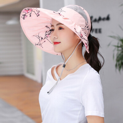 Sunhat Female Sunscreen Outdoor Summer Korean Hat Sunshade Hat Anti-ultraviolet Folding Fashion Beach Hat
Sunhat Female Sunscreen Outdoor Summer Korean Hat Sunshade Hat Anti-ultraviolet Folding Fashion Beach Hat