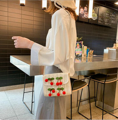 2019 New Style Print Women Flap Handbags Crossbody Shoulder Bag Cherry Decor Straw Beach Girls Messenger Tote Purse
2019 New Style Print Women Flap Handbags Crossbody Shoulder Bag Cherry Decor Straw Beach Girls Messenger Tote Purse