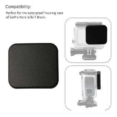 Protective Waterproof Housing Case Lens Cover Cap PC Material Dust-proof Cover Replacement for GoPro Hero 567 Black Waterproof H
Protective Waterproof Housing Case Lens Cover Cap PC Material Dust-proof Cover Replacement for GoPro Hero 567 Black Waterproof H
