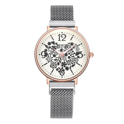 Luxury Women Watches Flower Dial Ladies Digital Quartz Wristwatch Magnetic Buckle Strap Clock Fashion Gift Dress Zegarki Damskie
Luxury Women Watches Flower Dial Ladies Digital Quartz Wristwatch Magnetic Buckle Strap Clock Fashion Gift Dress Zegarki Damskie