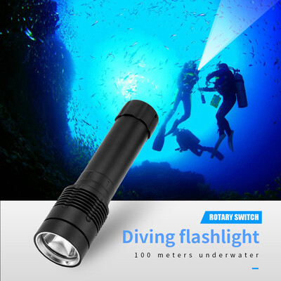 Saidsome LED XM-L2 26650 LED Scuba Diving Underwater 100M Flashlight Torch Waterproof flashlight lamp
Saidsome LED XM-L2 26650 LED Scuba Diving Underwater 100M Flashlight Torch Waterproof flashlight lamp