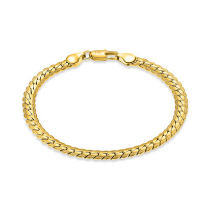 18K Gold Plated Ornaments Fashion Jewelery Unisex Bracelet Friendship Jewelry Couples Jewelry Bracelet Charms
18K Gold Plated Ornaments Fashion Jewelery Unisex Bracelet Friendship Jewelry Couples Jewelry Bracelet Charms