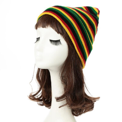 New Autumn Winter Unisex Beanie Contrast Stripe Causal Knit Hat Slouchy Baggy Skullies Cap Yellow
New Autumn Winter Unisex Beanie Contrast Stripe Causal Knit Hat Slouchy Baggy Skullies Cap Yellow