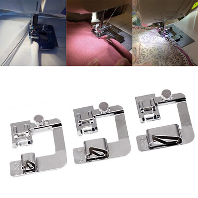 Siaonvr 3PcsSet Domestic Sewing Machine Foot Presser Rolled Hem Feet For Brother Singer
Siaonvr 3PcsSet Domestic Sewing Machine Foot Presser Rolled Hem Feet For Brother Singer