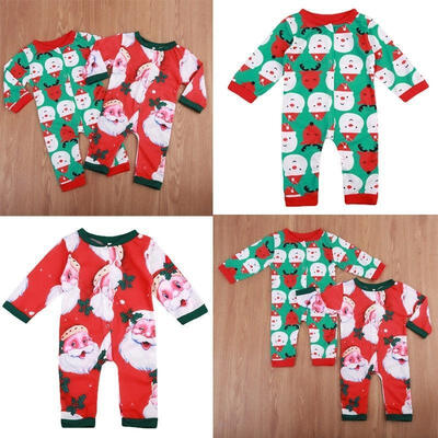 Fashion Christmas Newborn Baby Boys Girls Santa Snowman Long Sleeve Romper Outfits Clothes 0-24M
Fashion Christmas Newborn Baby Boys Girls Santa Snowman Long Sleeve Romper Outfits Clothes 0-24M