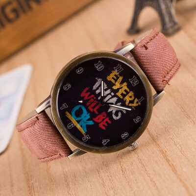 British retro Harajuku graffiti watch Korea BEOK denim comic street personality canvas strap watch
British retro Harajuku graffiti watch Korea BEOK denim comic street personality canvas strap watch
