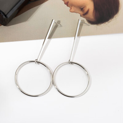 New Fashion Big Circle Round Drop Earrings for Women Gold Silver Color Earring Party Jewelry Gift Statement Punk Mujer oorbellen
New Fashion Big Circle Round Drop Earrings for Women Gold Silver Color Earring Party Jewelry Gift Statement Punk Mujer oorbellen