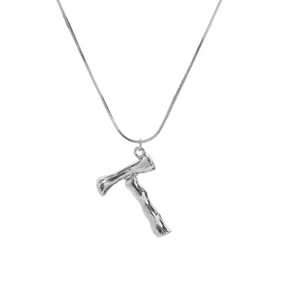 Silvery Initial Letters Necklace Women Color Chain 2018 Fashion Long Necklaces Big Pendant Statement Necklace Collier Femme
Silvery Initial Letters Necklace Women Color Chain 2018 Fashion Long Necklaces Big Pendant Statement Necklace Collier Femme
