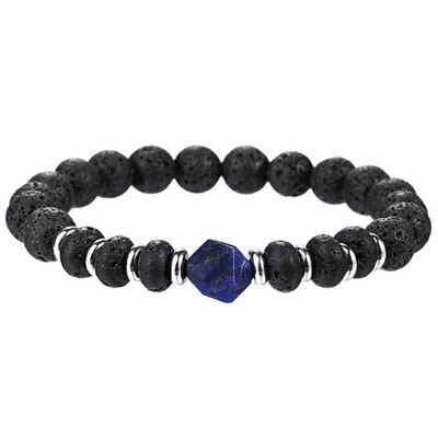 Fashion 8Mm Black Lava Stone Beads Bracelets Bangles Natural Stone Hexagon Prism Crystal Pendant Bracelet
Fashion 8Mm Black Lava Stone Beads Bracelets Bangles Natural Stone Hexagon Prism Crystal Pendant Bracelet