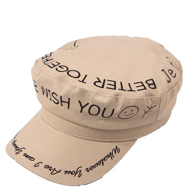 Korean version of the new autumn&winter beret British retro art smiling letter octagonal pumpkin hat warm painter hat tide
Korean version of the new autumn&winter beret British retro art smiling letter octagonal pumpkin hat warm painter hat tide