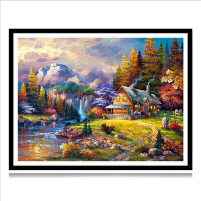 DIY Diamond Painting Villa Cabin Round Diamond Embroidered Cross Stitch Crystal Diamond Painting 3040
DIY Diamond Painting Villa Cabin Round Diamond Embroidered Cross Stitch Crystal Diamond Painting 3040