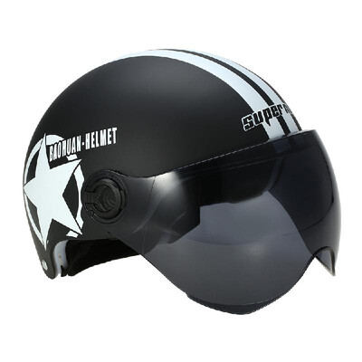 Motorcycle Helmet Half Open Face Adjustable Size Protection Gear Head Helmets Unisex Five-pointed Star
Motorcycle Helmet Half Open Face Adjustable Size Protection Gear Head Helmets Unisex Five-pointed Star
