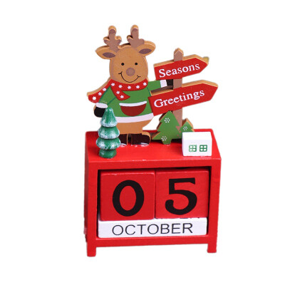 New Hot Christmas Wooden Deer Calendar with Painted Blocks Advent Countdown Calendar Holiday Home Ornament Decorations
New Hot Christmas Wooden Deer Calendar with Painted Blocks Advent Countdown Calendar Holiday Home Ornament Decorations