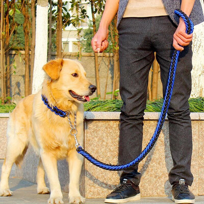 High Quality Upgraded color collar stereotyped rope Large Dog Leashes Pet Traction Rope Collar Set
High Quality Upgraded color collar stereotyped rope Large Dog Leashes Pet Traction Rope Collar Set