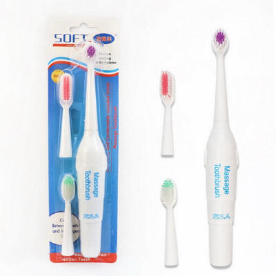 Waterproof Electric Toothbrush Battery Operated Motor Vibration Tooth Brush With 3Pcs Replacement Heads Random Color
Waterproof Electric Toothbrush Battery Operated Motor Vibration Tooth Brush With 3Pcs Replacement Heads Random Color