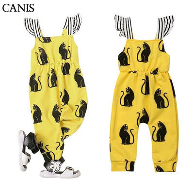 Infant Baby Boy Girls Cotton Romper 2019 Newest Newborn Baby Boy Girls Sleeveless Jumpsuit Cat Printed Backless Romper Outfit
Infant Baby Boy Girls Cotton Romper 2019 Newest Newborn Baby Boy Girls Sleeveless Jumpsuit Cat Printed Backless Romper Outfit