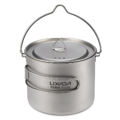 Lixada 1600ml Titanium Pot Ultralight Portable Hanging Pot with Lid&Foldable Handle Outdoor Camping Hiking Backpacking
Lixada 1600ml Titanium Pot Ultralight Portable Hanging Pot with Lid&Foldable Handle Outdoor Camping Hiking Backpacking